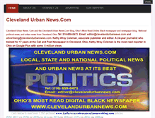 Tablet Screenshot of clevelandurbannews.com